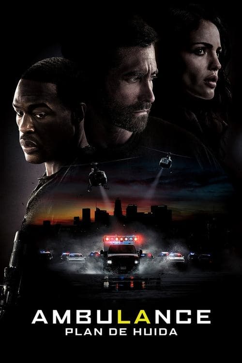 Póster de Ambulance. Plan de huida