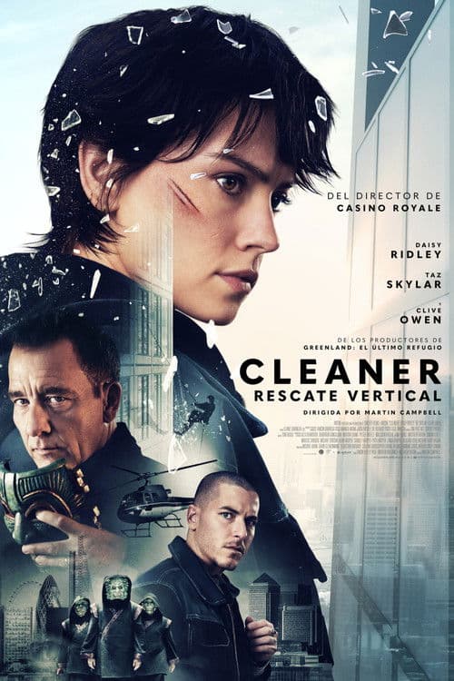 Póster de Cleaner: Rescate vertical
