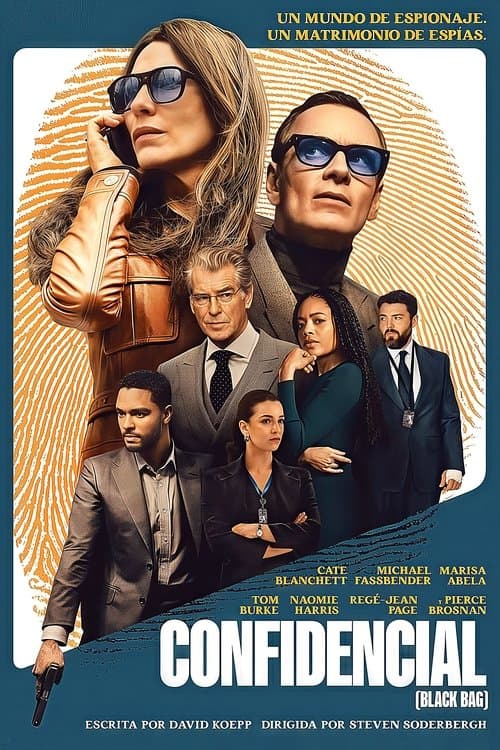 Póster de Codigo Negro  - Confidencial (Black Bag)