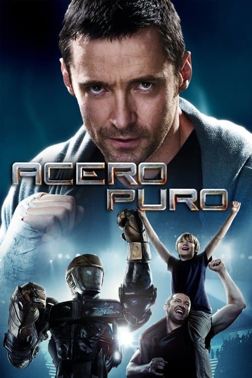 Póster de Gigantes de acero  - Acero puro