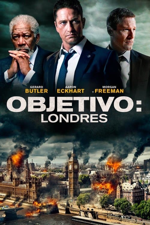 Póster de London has fallen  - Objetivo: Londres