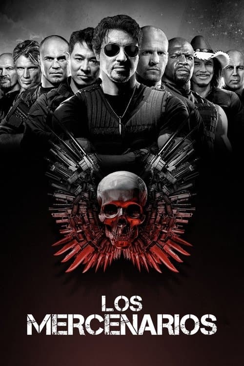 Póster de Los mercenarios 1