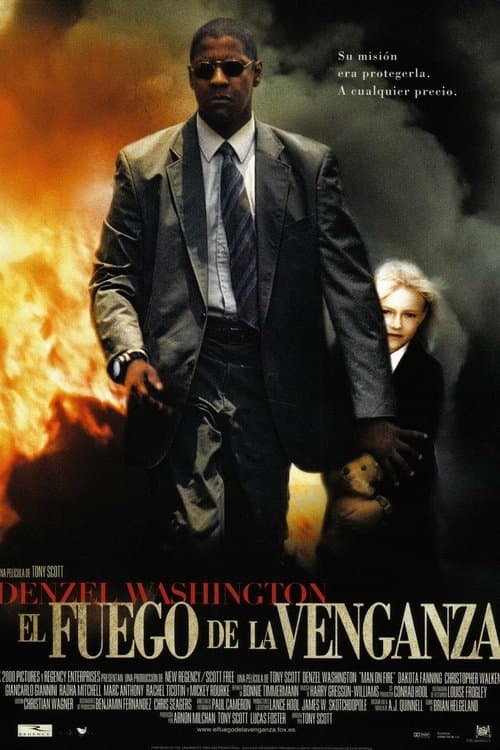 Póster de Man on Fire [ - El fuego de la venganza