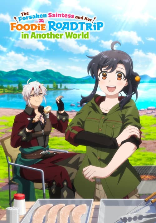 Póster de Suterare Seijo no Isekai Gohan Tabi Kakure Skill de Camping Car wo Shoukan shimashita