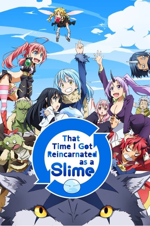 Póster de Tensei shitara Slime Datta Ken  - That Time I Got Reincarnated as a Slime