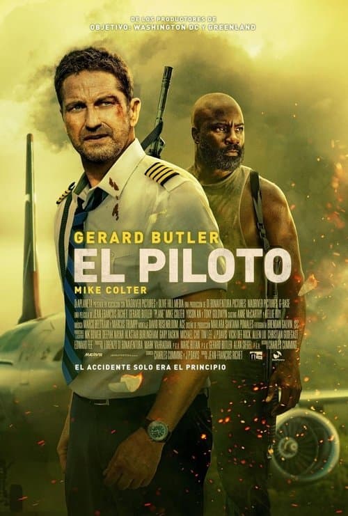 Póster de Plane - El piloto