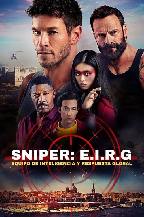 Póster de Sniper. E.I.R.G. – Equipo de inteligencia y respuesta global