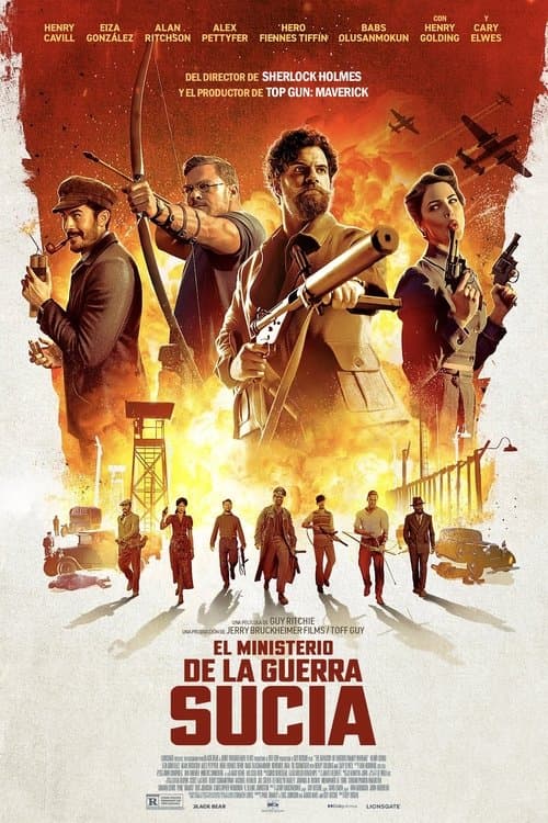 Póster de El ministerio de la Guerra Sucia - The Ministry Of Ungentlemanly Warfare
