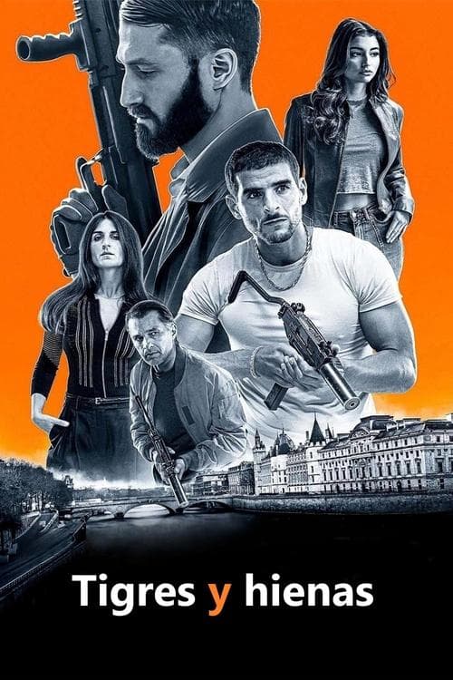 Póster de Tigres y hienas