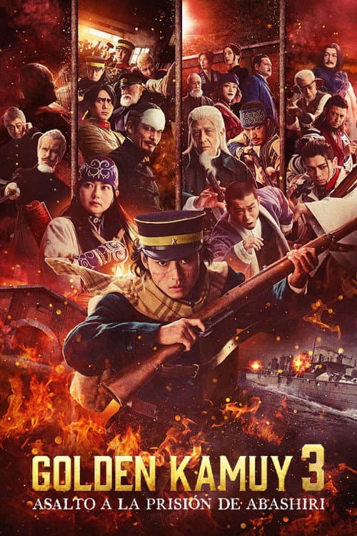 Póster de Golden Kamuy: Asalto a la prisión de Abashiri