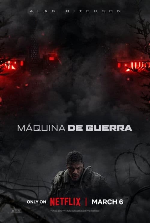 Póster de War Machine - Máquina de guerra