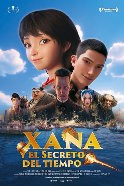 Póster de Xana y el secreto del tiempo