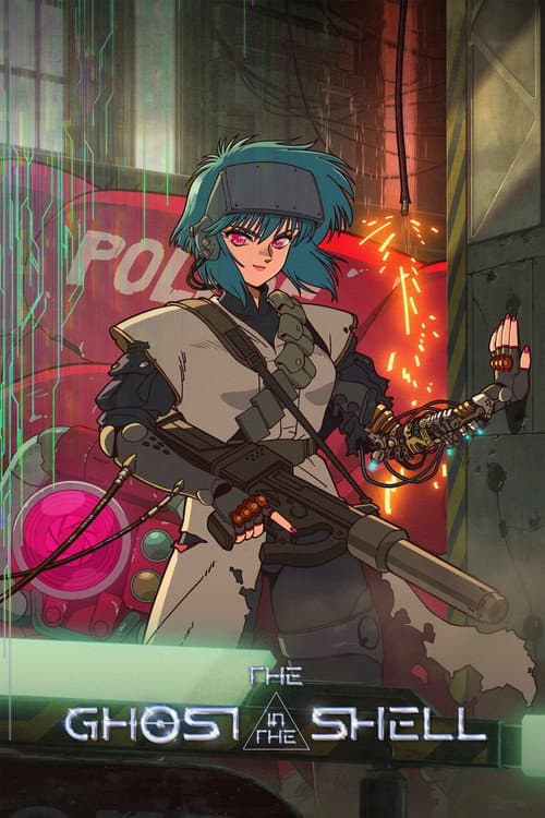 Póster de Koukaku Kidoutai - THE GHOST IN THE SHELL