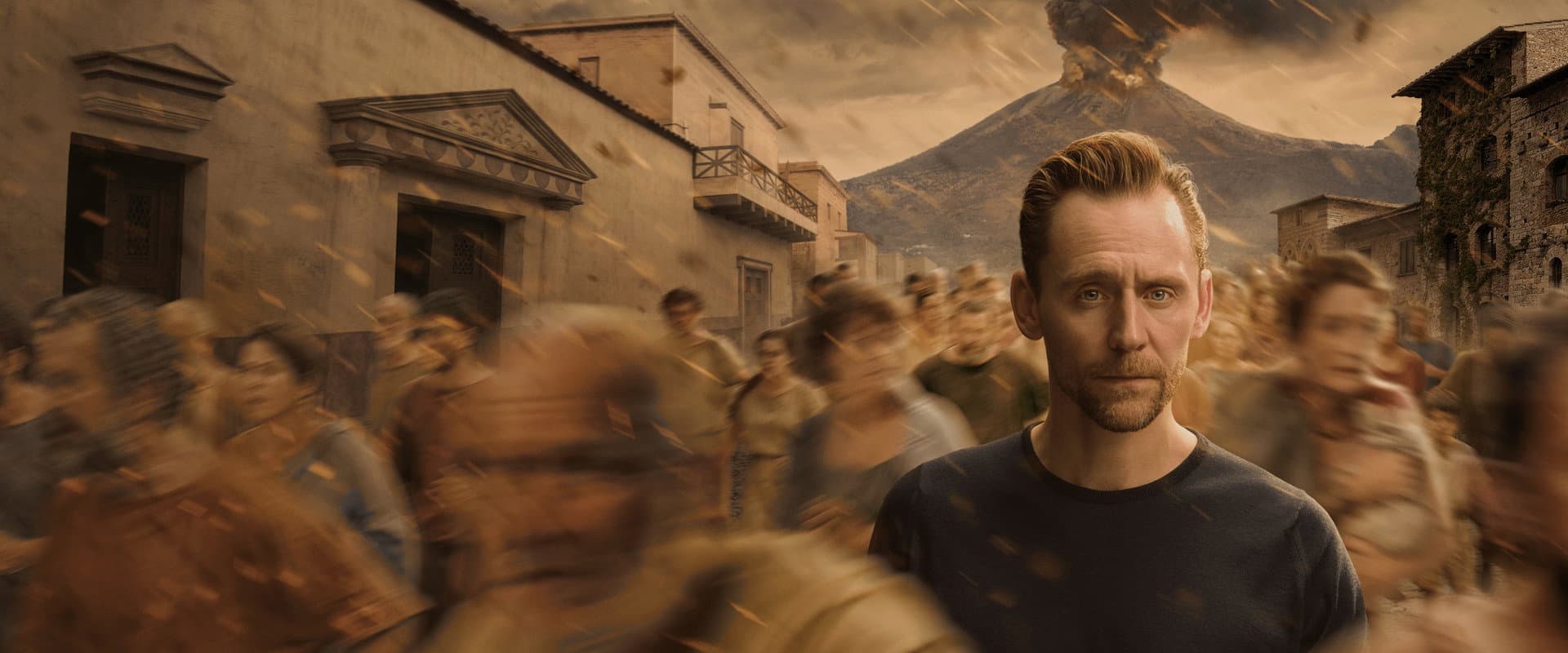 Pompeya antes del desastre, con Tom Hiddleston