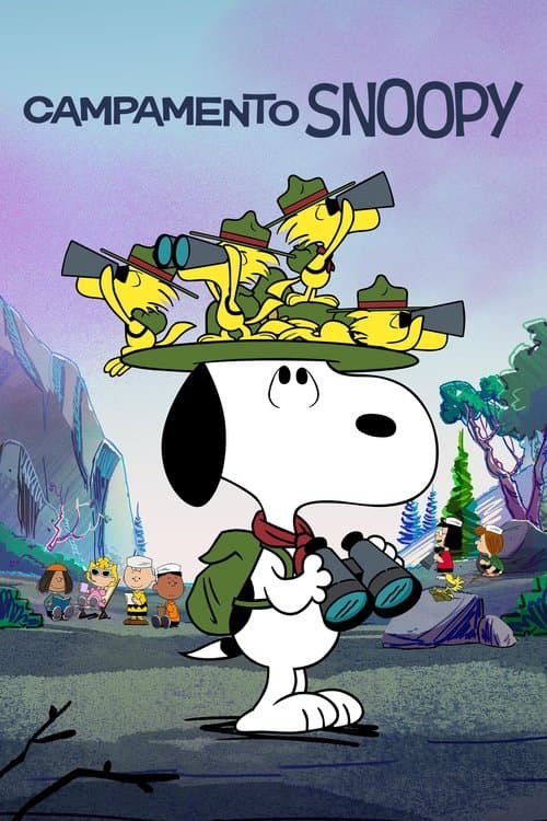 Póster de Campamento Snoopy