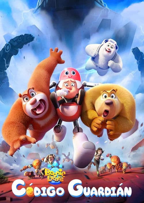 Póster de Boonie Bears. Codigo Guardian