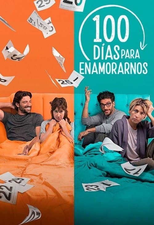 Póster de 100 días para enamorarnos