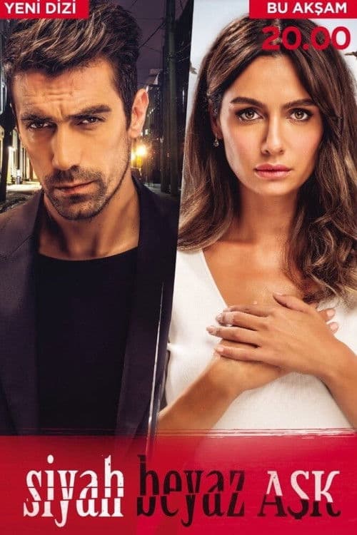 Póster de Amor en blanco y negro