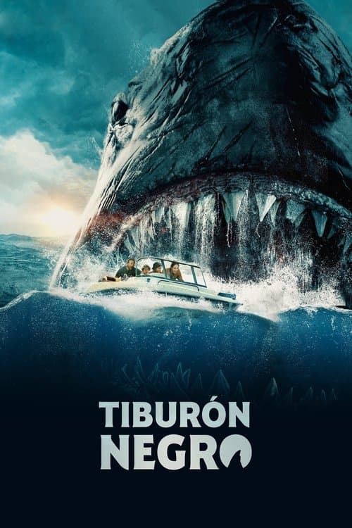 Póster de Tiburón negro