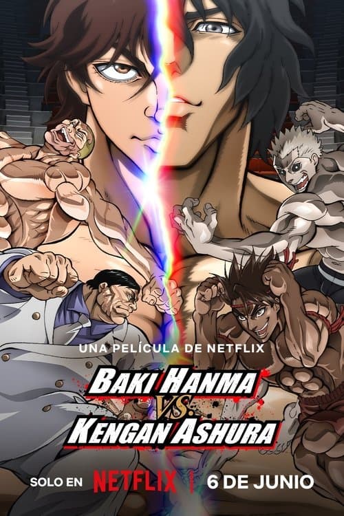 Póster de Baki Hanma vs. Kengan Ashura
