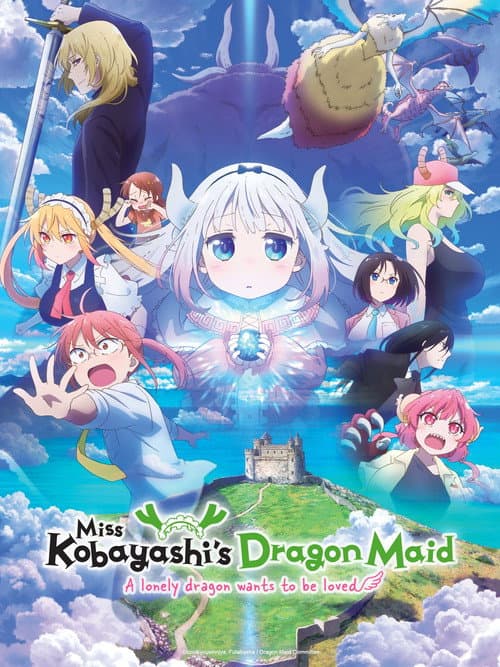 Póster de Kobayashi-san Chi no Maid Dragon: Samishigariya no Ryuu