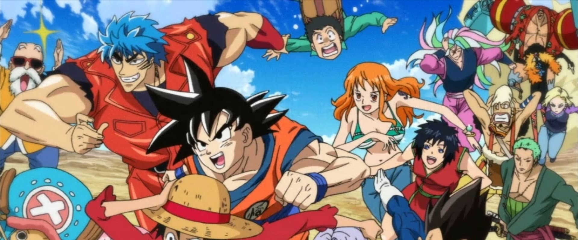 ¡Súper especial de colaboración Toriko x One Piece x Dragon Ball Z!