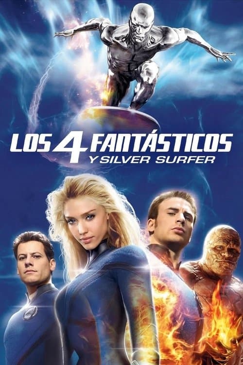 Póster de Los Cuatro Fantásticos II. Silver Surfer