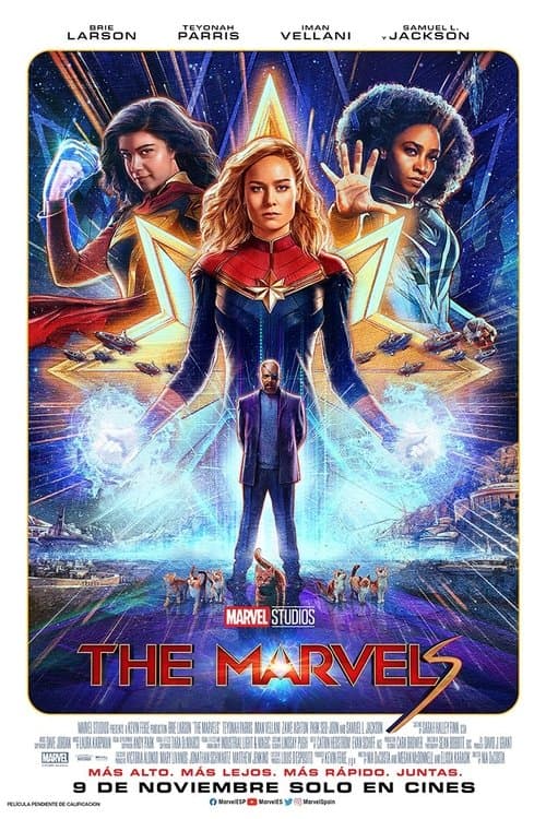Póster de The Marvels
