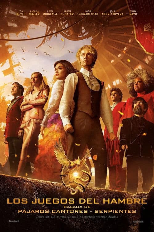 Póster de The Hunger Games The Ballad of Songbirds and Snakes - Los Juegos Del Hambre 