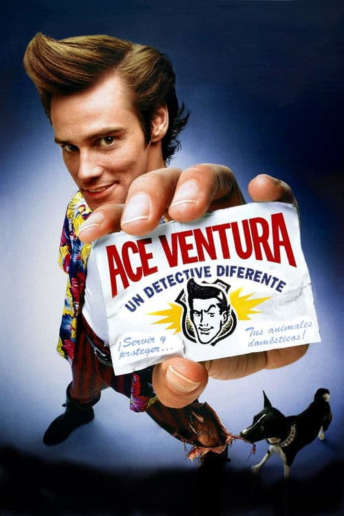 Póster de Ace Ventura, un detective diferente