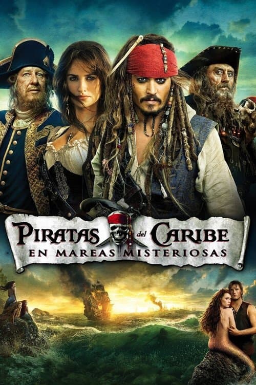 Póster de Piratas del Caribe: En mareas misteriosas