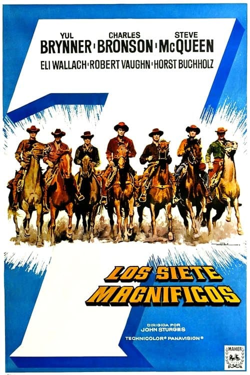 Póster de Los siete magníficos