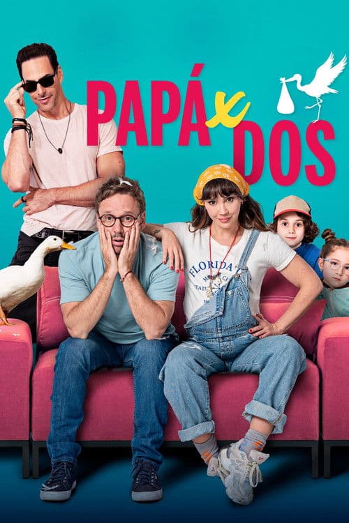 Póster de Papá x dos