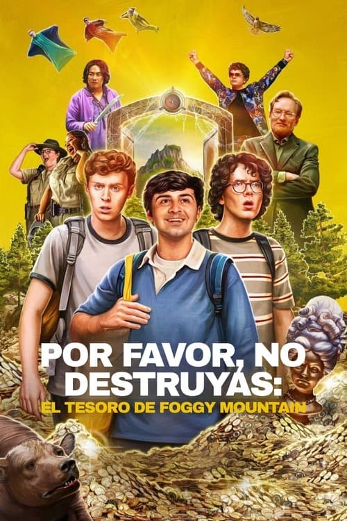 Póster de Please Dont Destroy The Treasure of Foggy Mountain - Por favor, no destruyas; el tesoro de Foggy Mountain