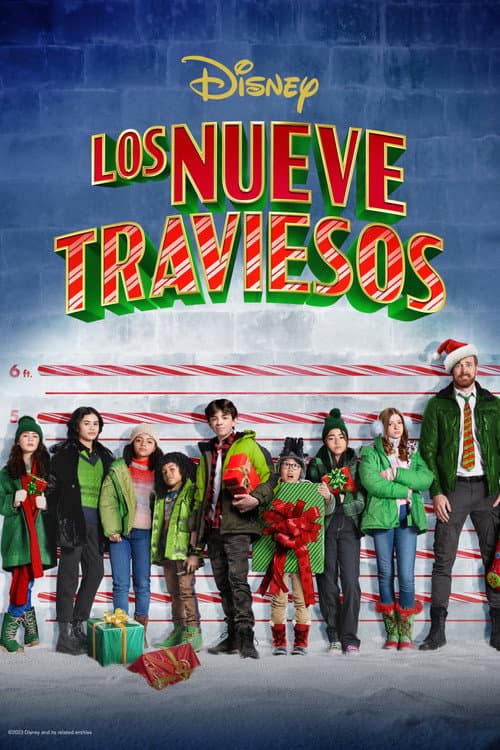 Póster de Travesuras navideñas - Los nueve traviesos