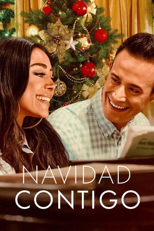 Póster de Navidad contigo