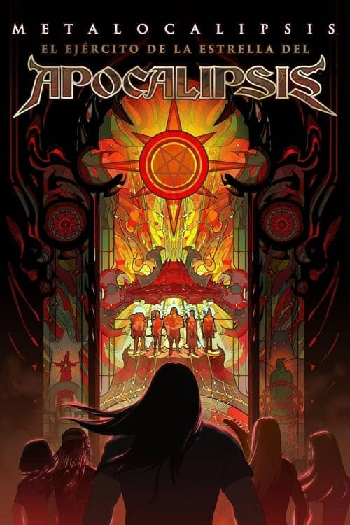 Póster de Metalocalypse: El ejército de la estrella del mal