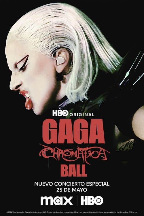 Póster de Gaga Chromatica Ball