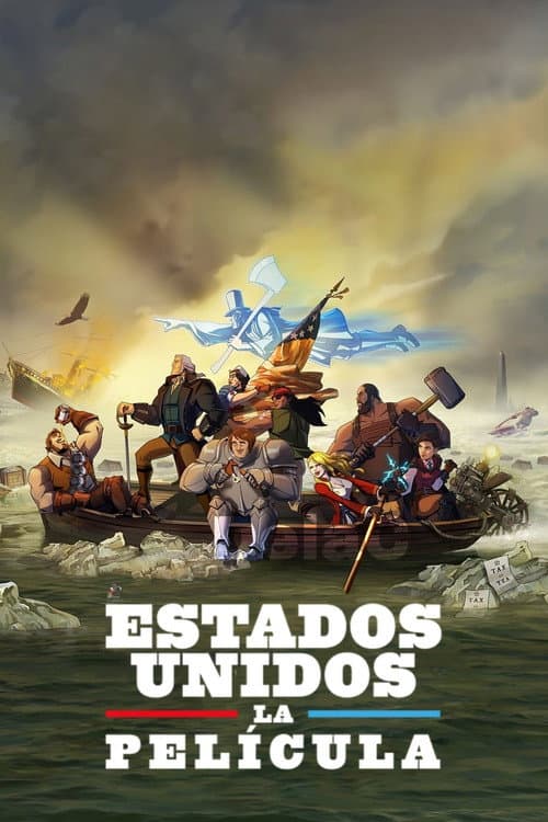 Póster de America The Motion Picture - Estados Unidos El peliculón