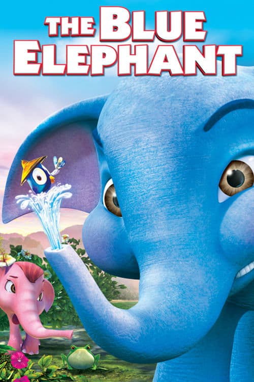 Póster de El elefante azul