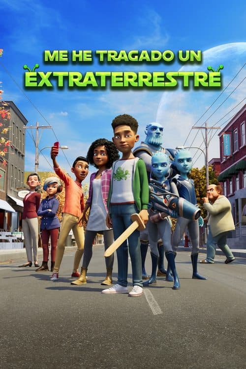 Póster de Me he tragado un extraterrestre