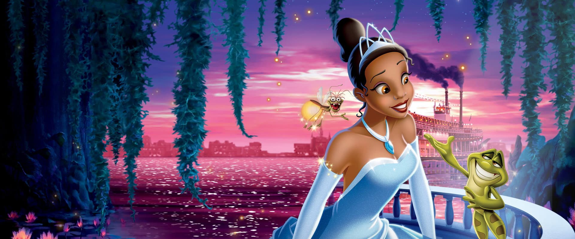 La princesa y el sapo - Tiana y el sapo