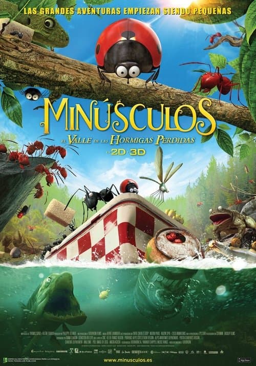 Póster de Minusculos - El valle de las hormigas perdidas