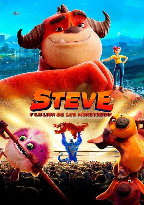 Póster de Steve y la liga de los monstruos
