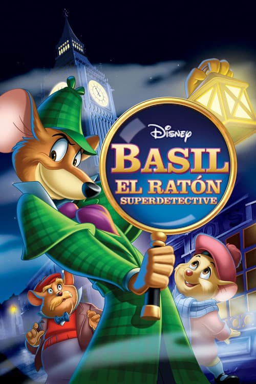 Póster de Basil - El raton superdetective