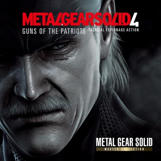 Póster de Metal Gear Solid 4: Guns of the Patriots Master Collection