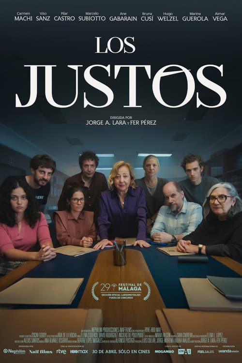 Póster de Los justos (2026)