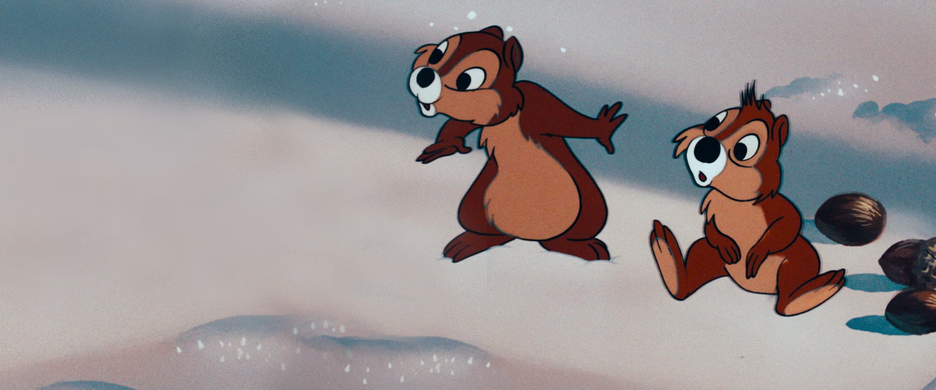 Donald Duck and Chip and Dale