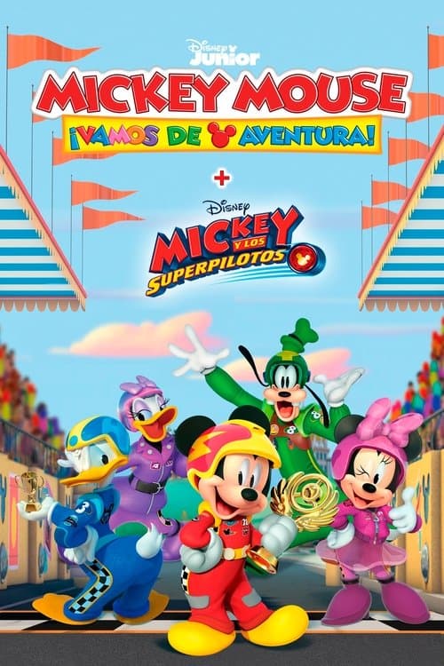 Póster de Mickey Aventura Sobre Ruedas
