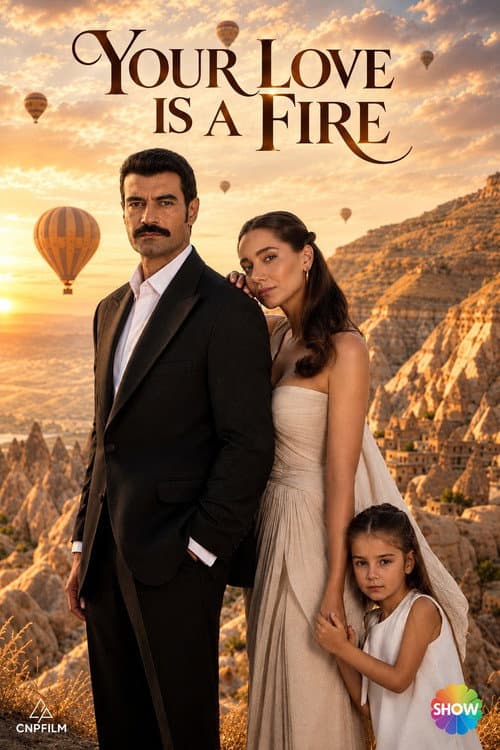 Póster de Sevdan Bir Ates - Your Love Is a Fire - Tu amor es un fuego